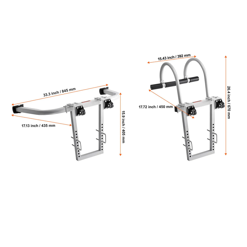 2-in-1 Stabiliser Telescopic Ladder — photo 5