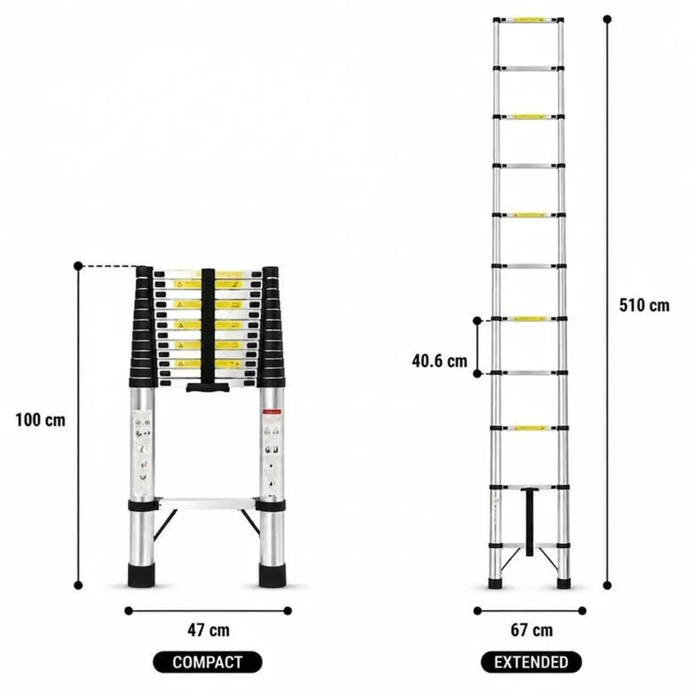 Telescopic Ladder 5,1m — photo 5