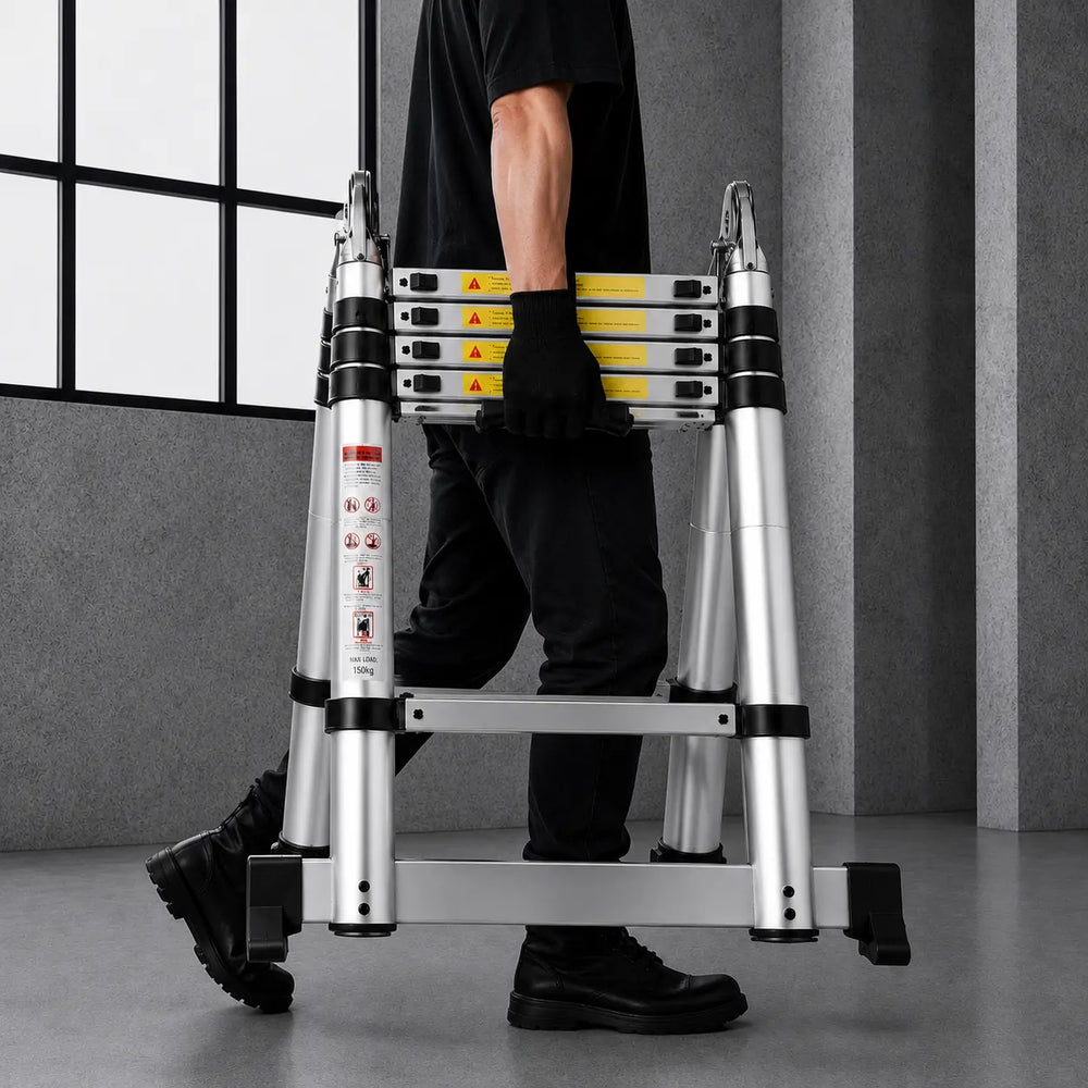 Multi-Purpose Telescopic Ladder 3,8m — photo 6
