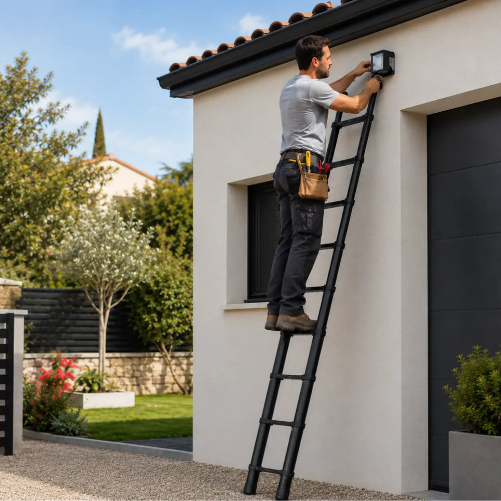 Telescopic Ladder 3,2m Black — photo 6