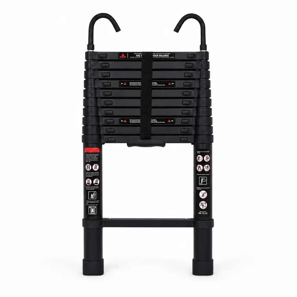 Telescopic Ladder 3,2m Black — photo 1