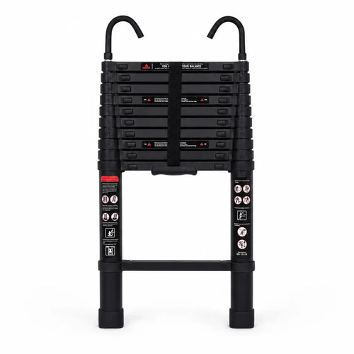 Telescopic Ladder 3,2m Black