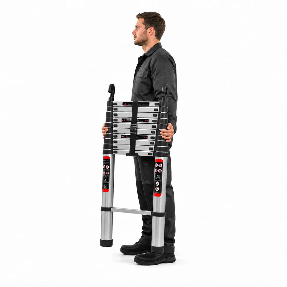 Telescopic Ladder 4,4m with Hook — photo 6