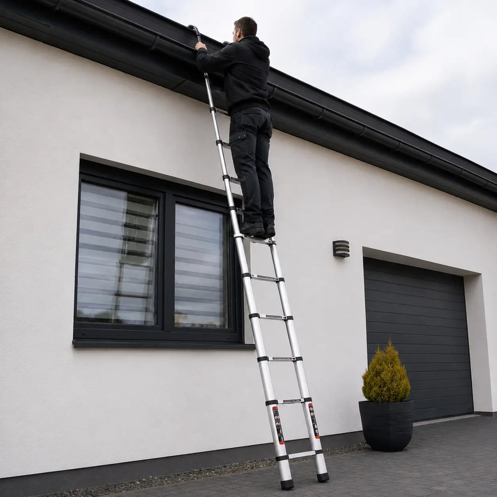 Telescopic Ladder 4,4m with Hook — photo 7